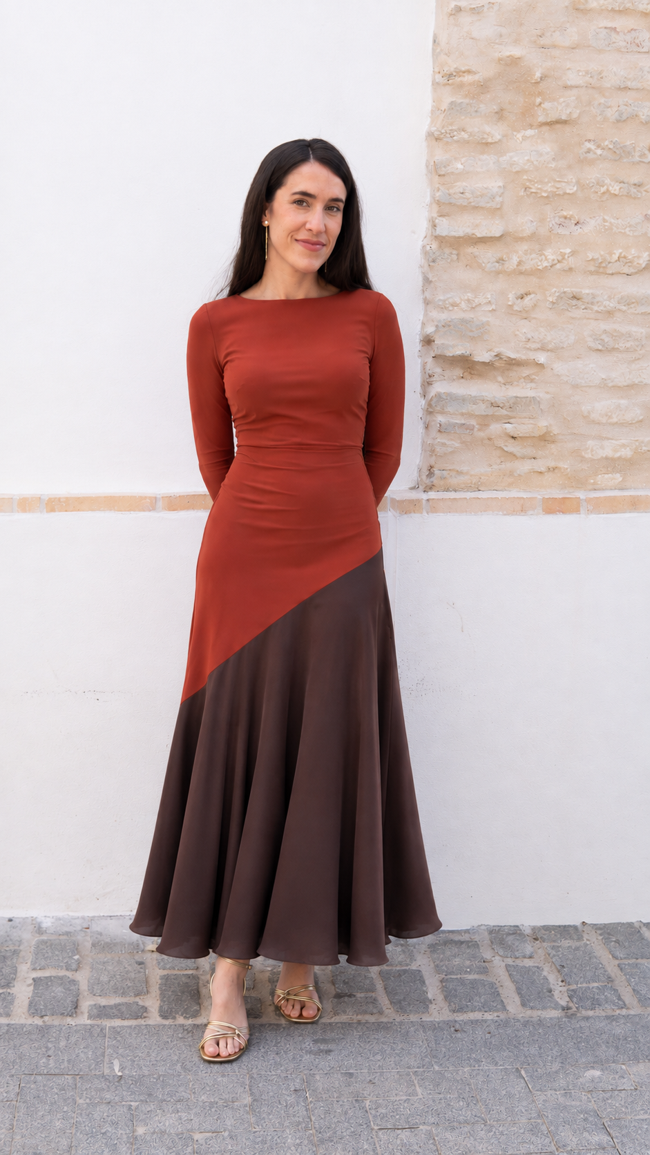 VESTIDO NAHIA NARANJA