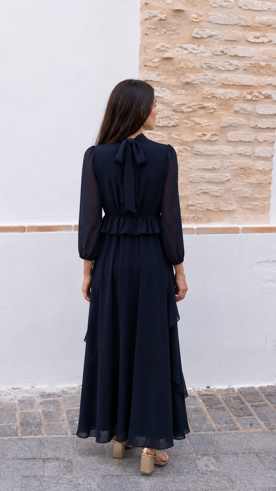 VESTIDO VALENTINA AZUL