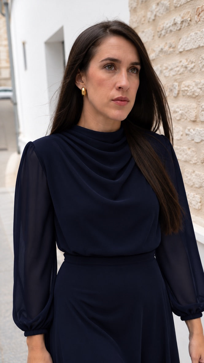 VESTIDO BERLIN AZUL