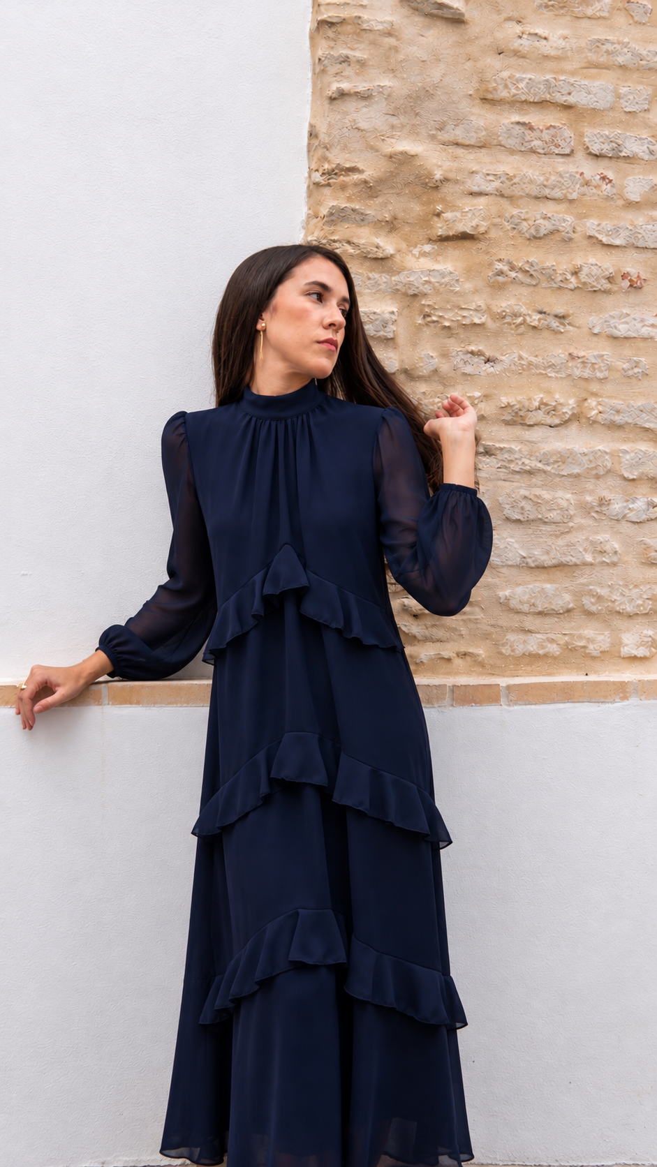 VESTIDO VALENTINA AZUL
