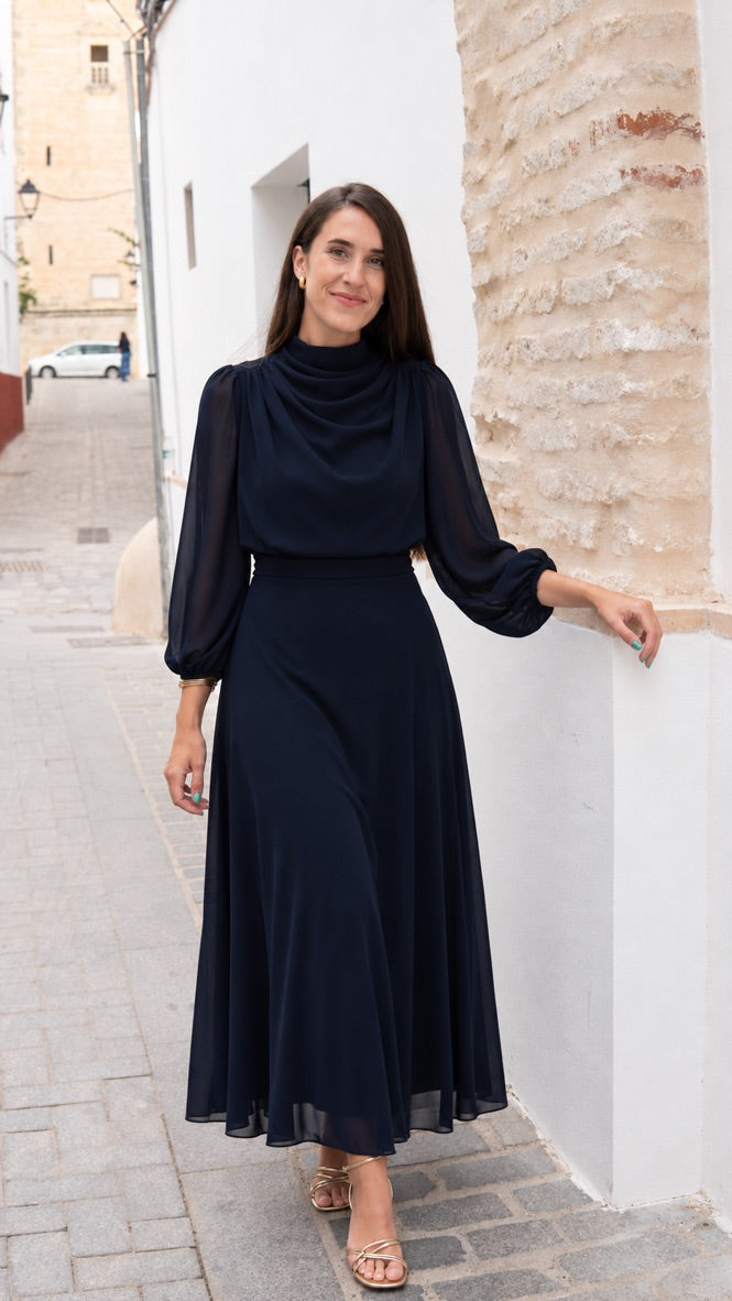 VESTIDO BERLIN AZUL