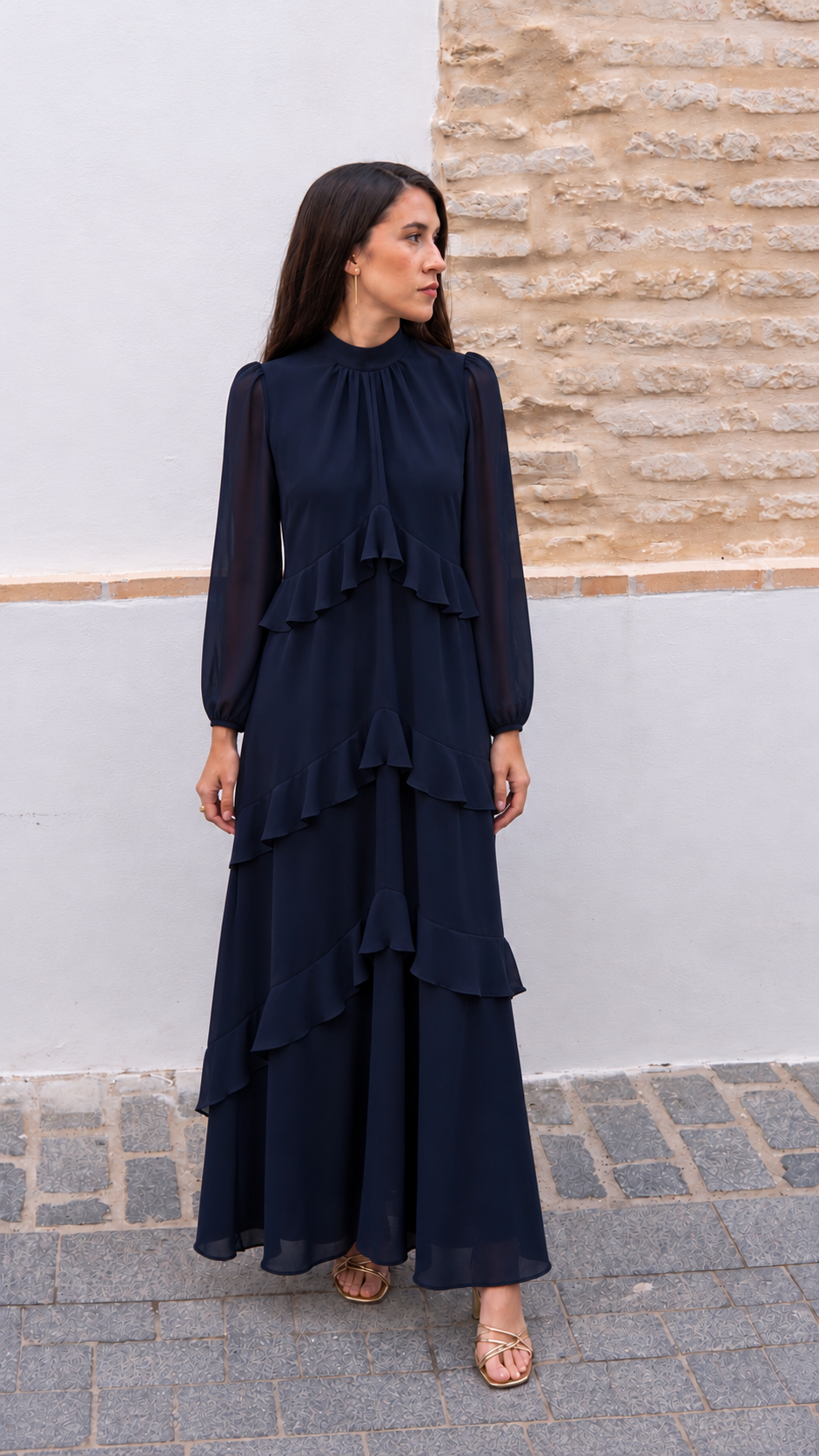 VESTIDO VALENTINA AZUL