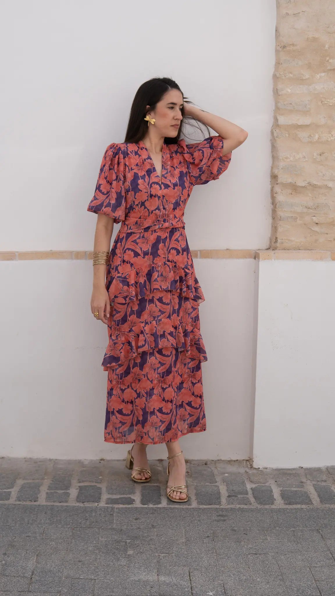 VESTIDO LUCERO CORAL