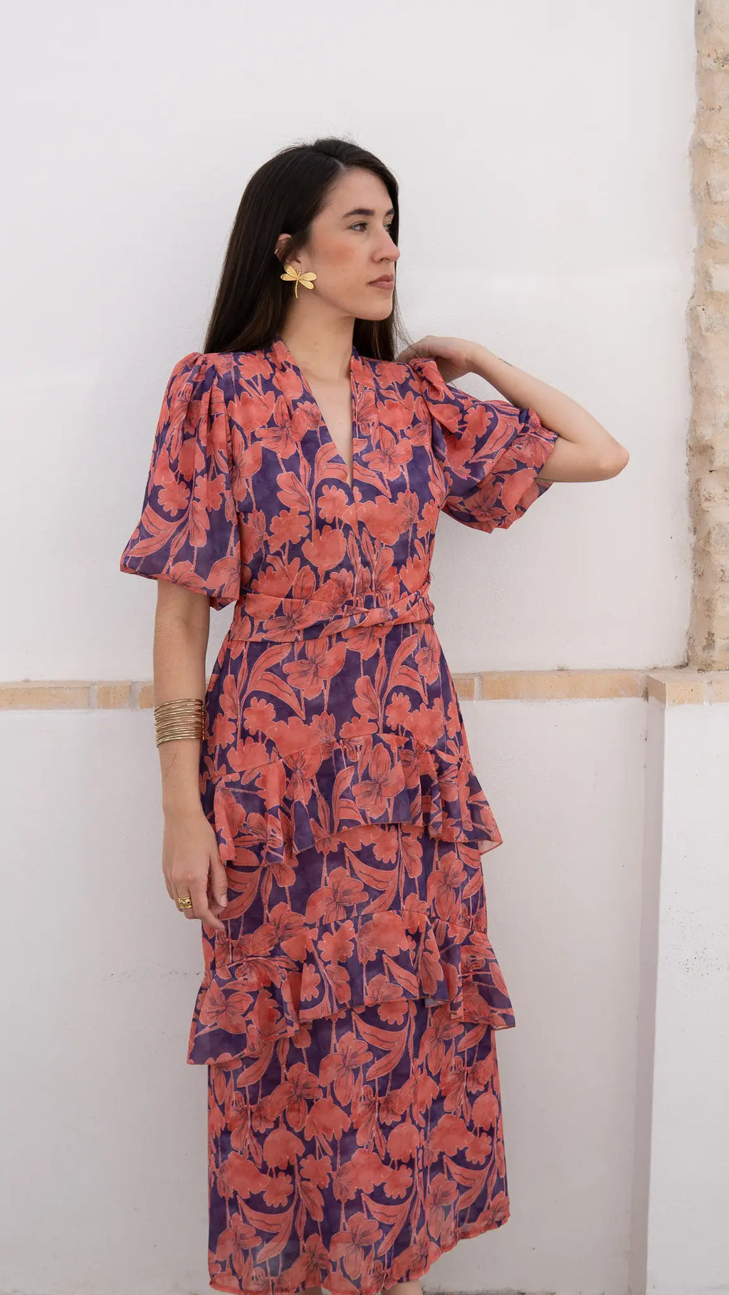 VESTIDO LUCERO CORAL