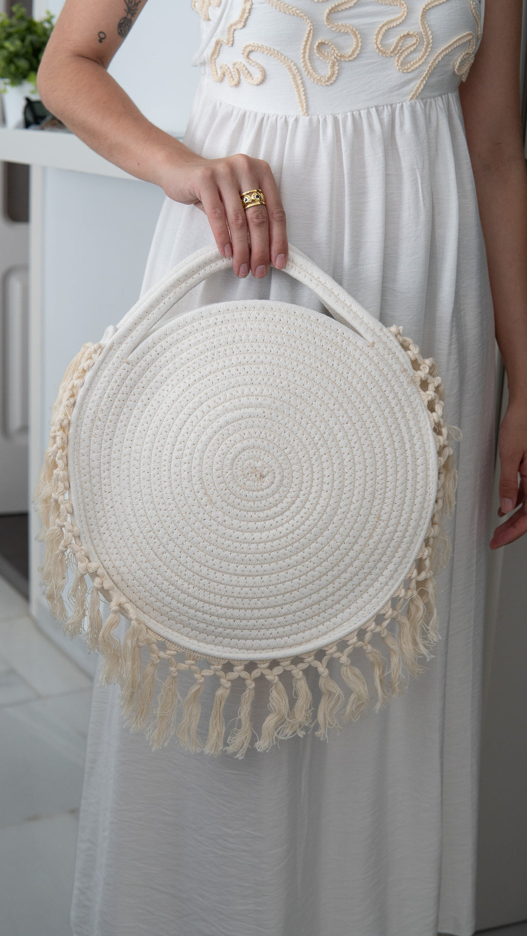 BOLSO-CESTA REDONDO