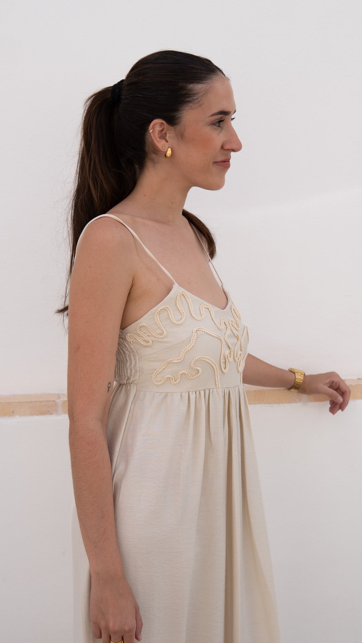 VESTIDO BOLONIA BEIGE