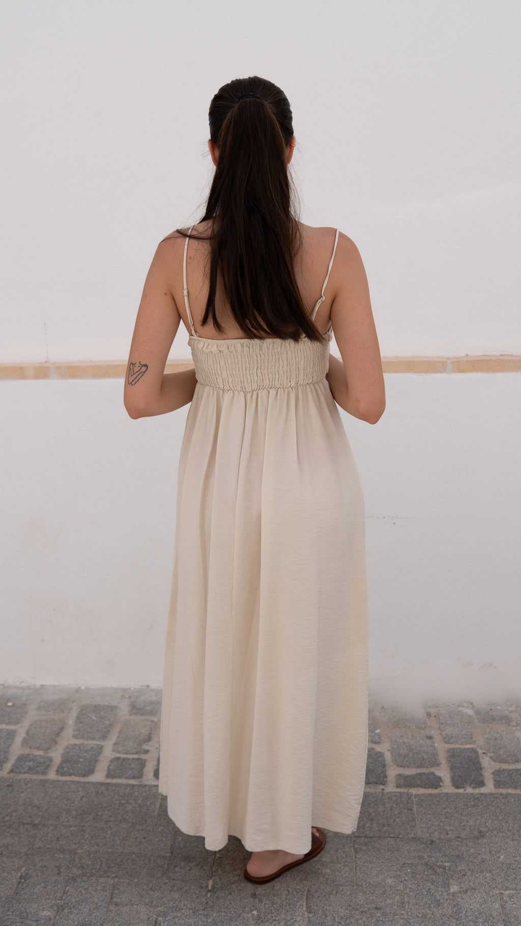 VESTIDO BOLONIA BEIGE