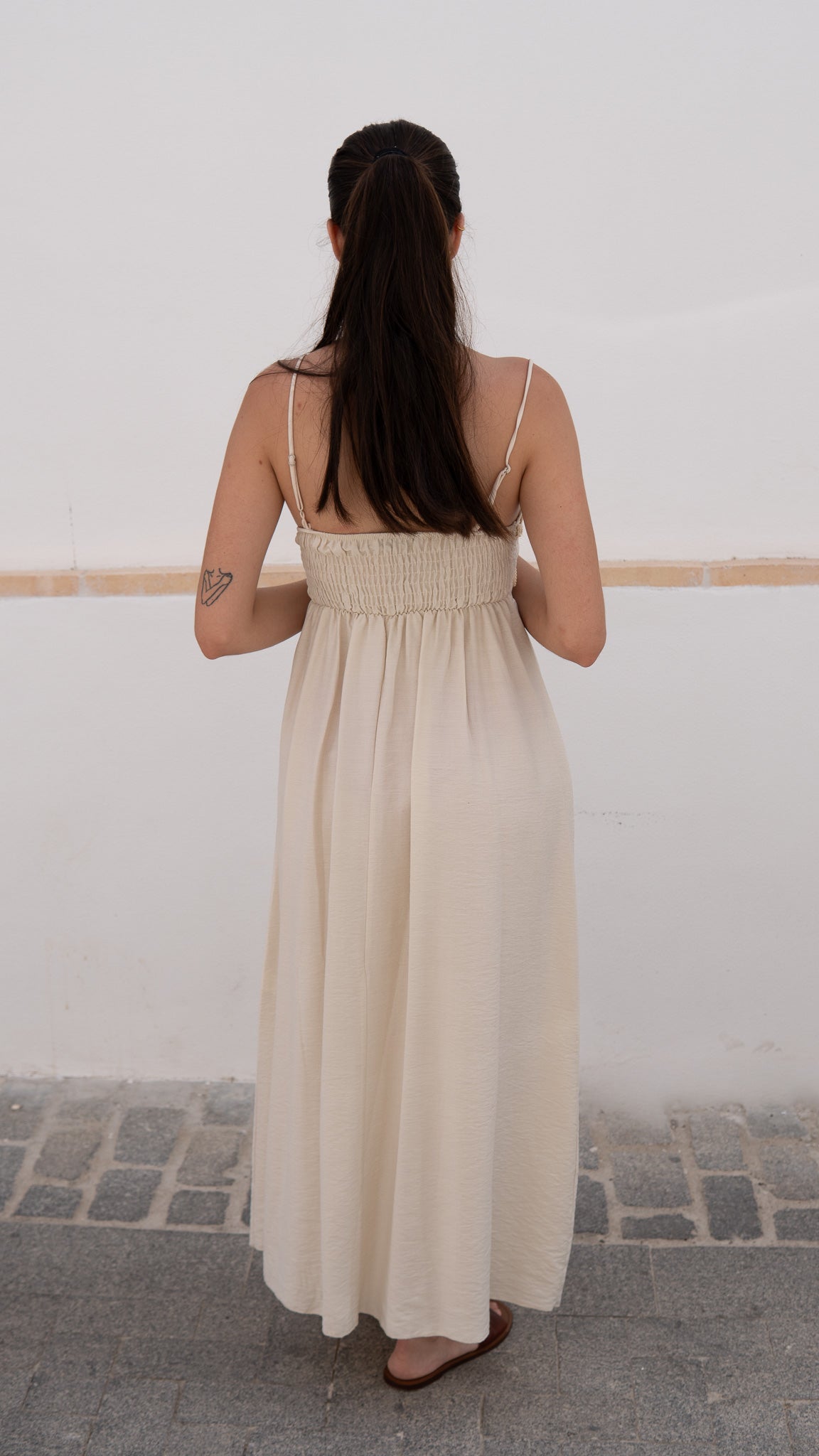 VESTIDO BOLONIA BEIGE