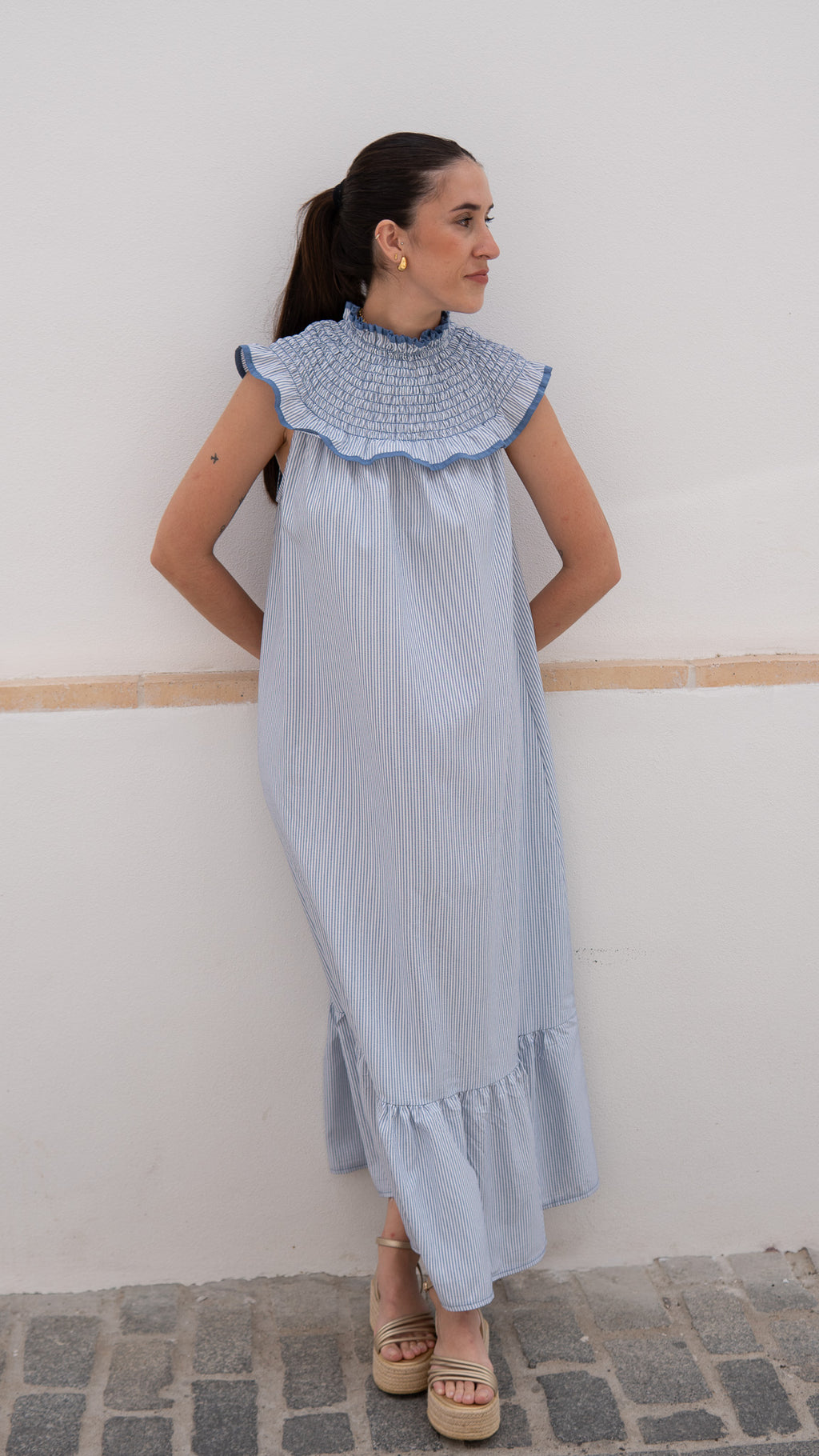 VESTIDO SARA AZUL