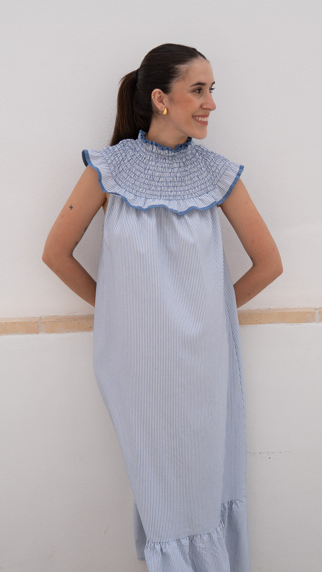 VESTIDO SARA AZUL