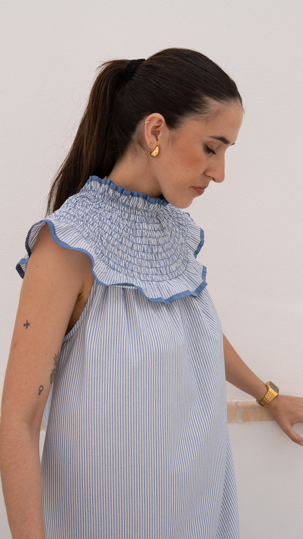 VESTIDO SARA AZUL
