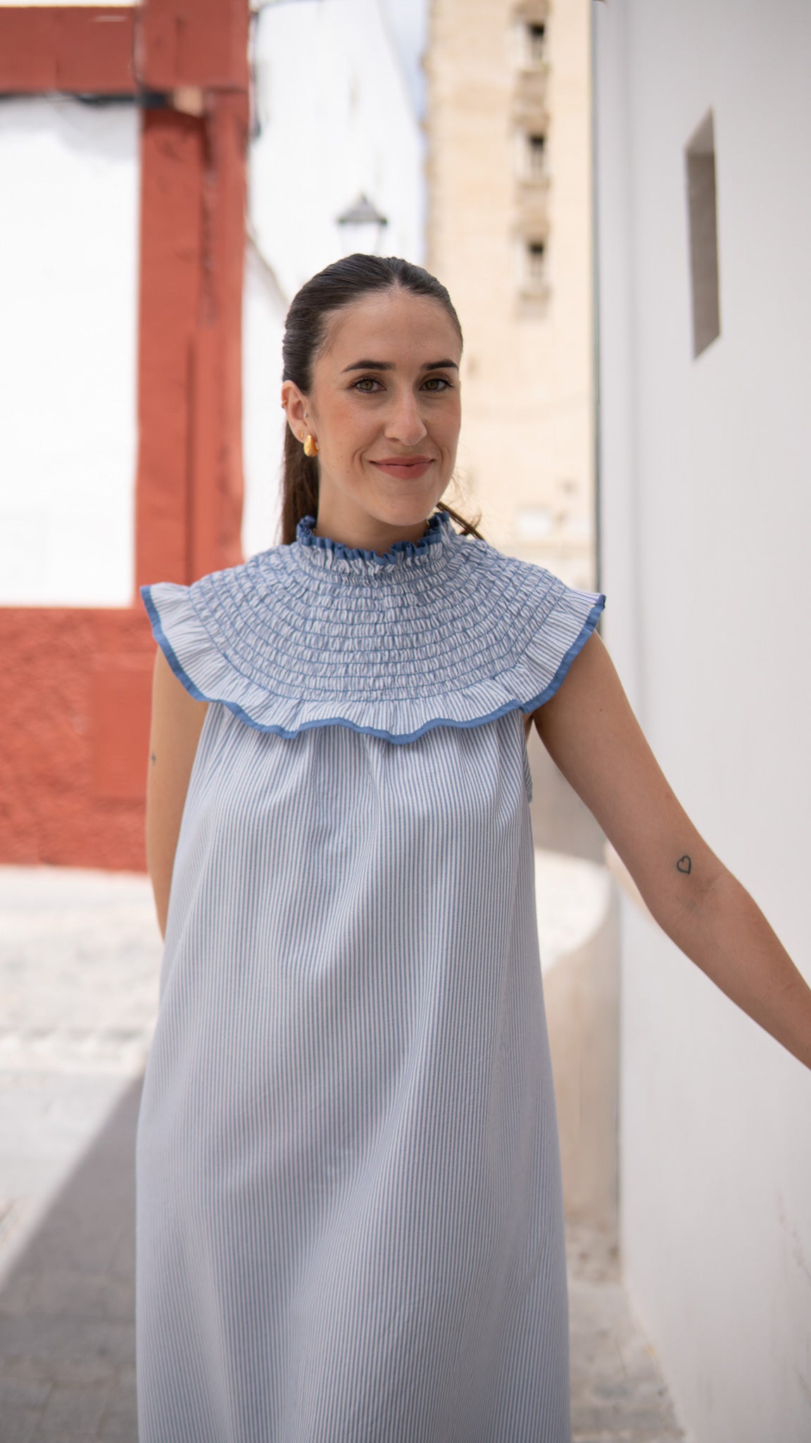 VESTIDO SARA AZUL