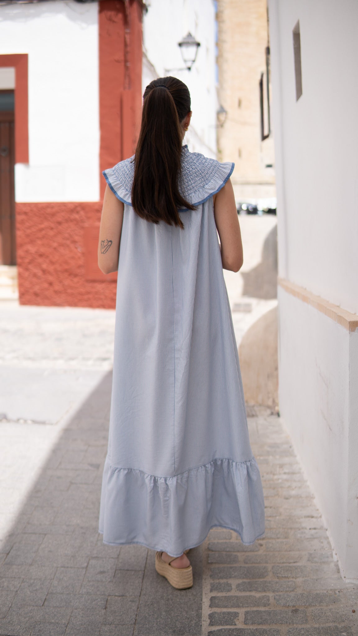VESTIDO SARA AZUL