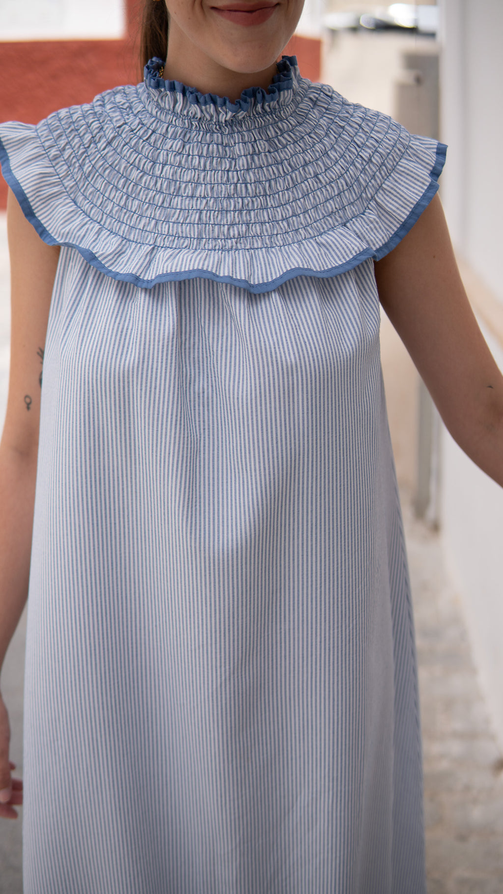 VESTIDO SARA AZUL