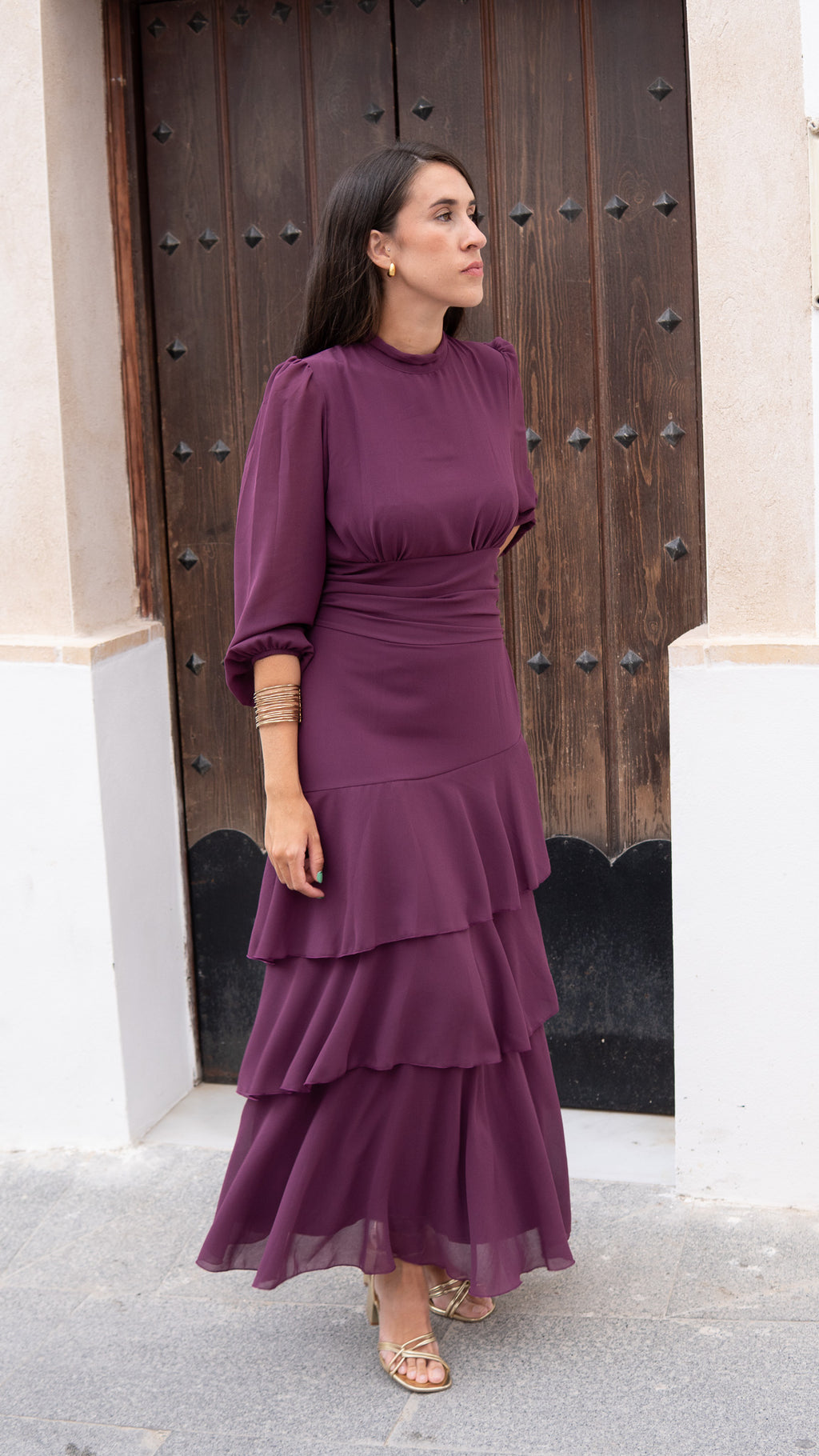 VESTIDO ALANA MALVA