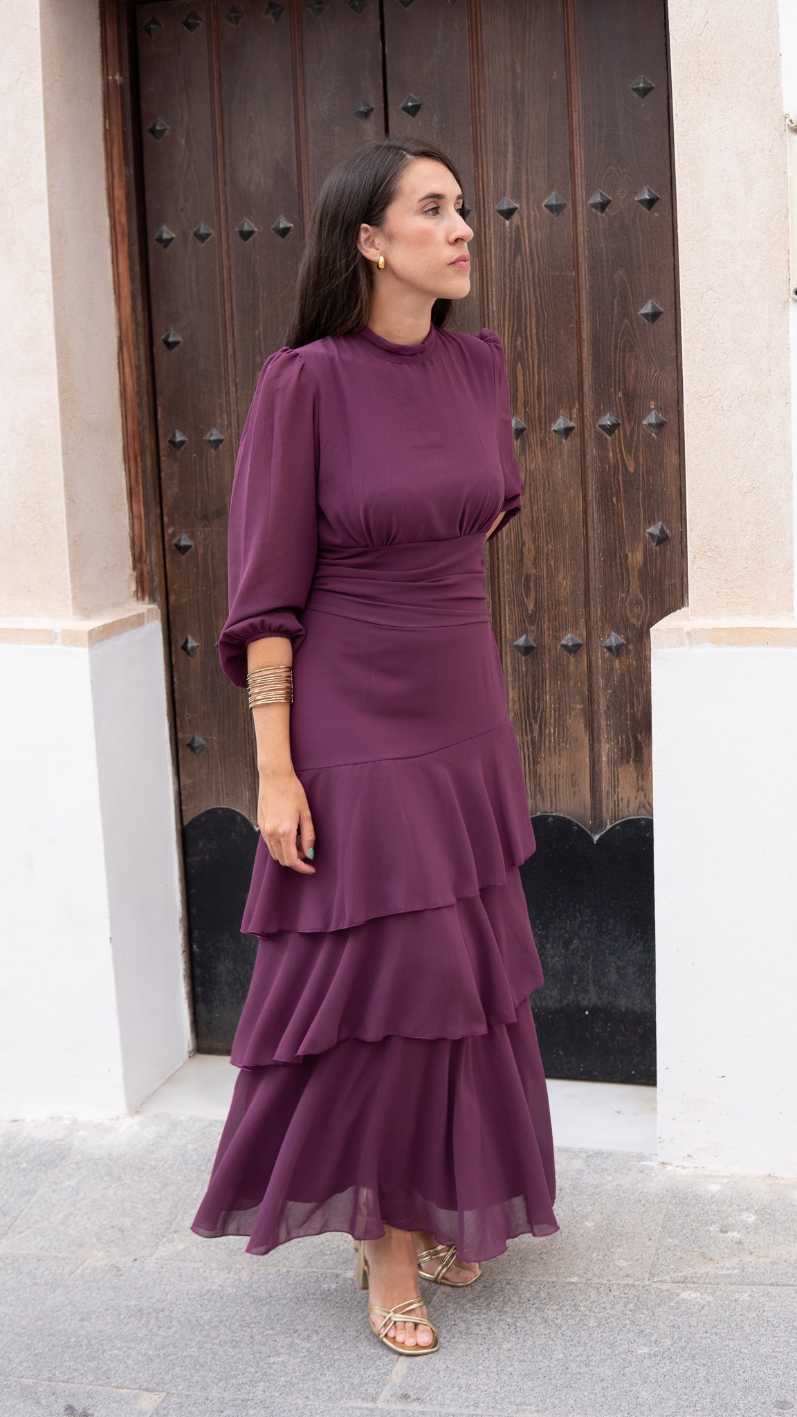 VESTIDO ALANA MALVA