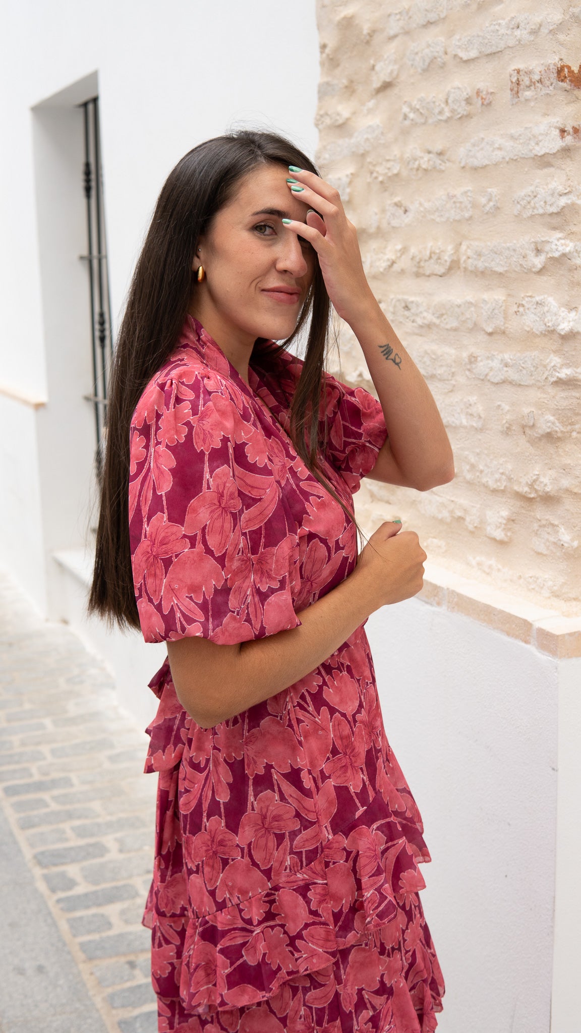 VESTIDO LUCERO ROSA