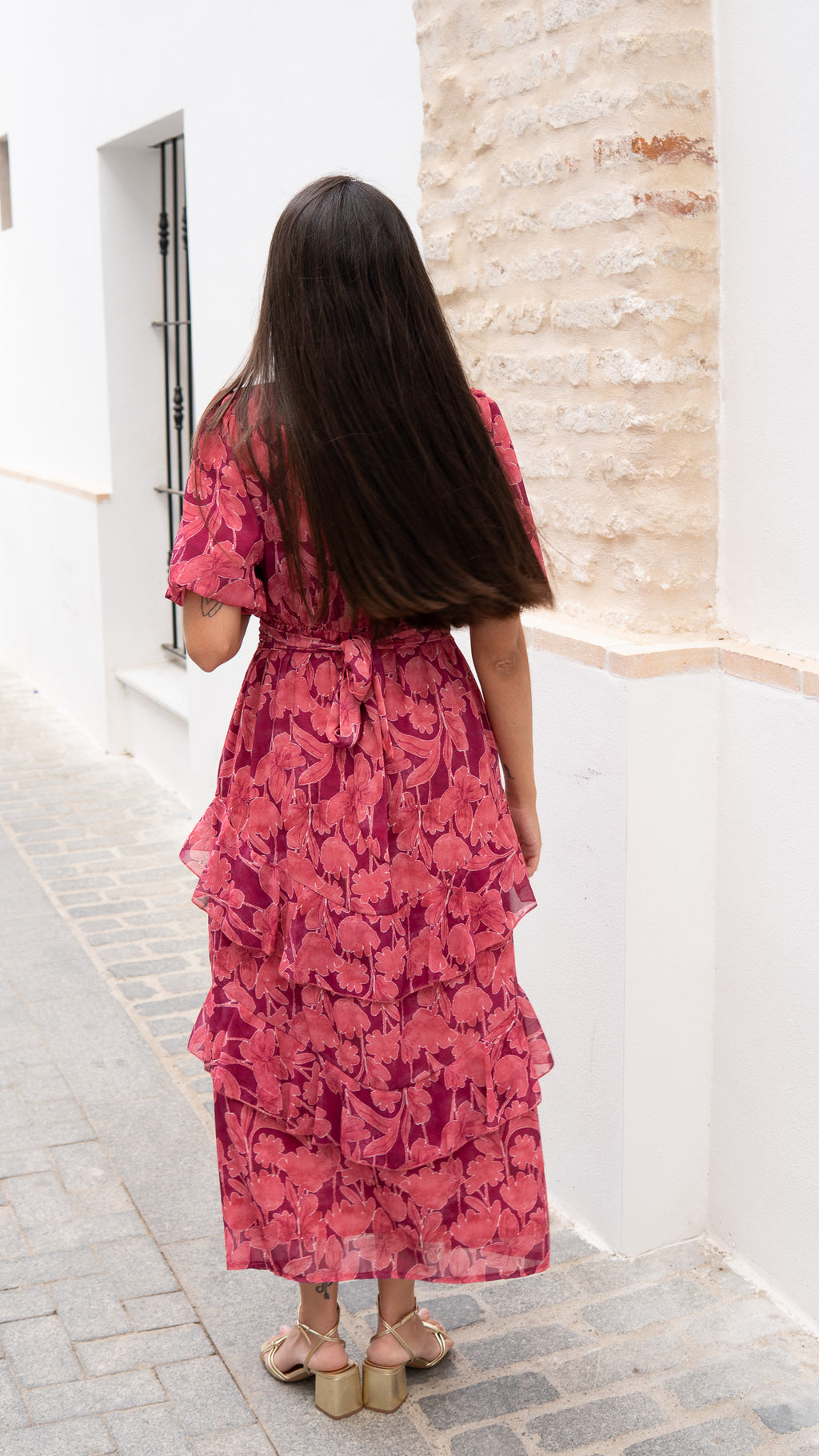 VESTIDO LUCERO ROSA