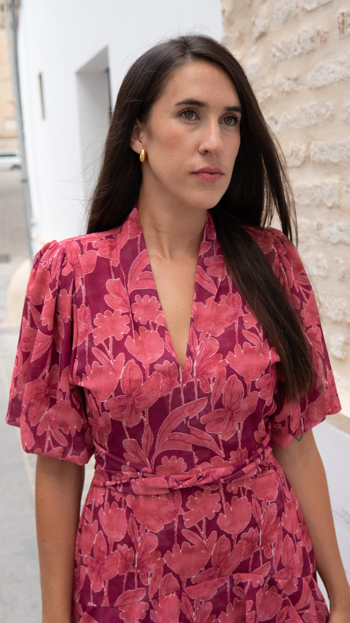 VESTIDO LUCERO ROSA
