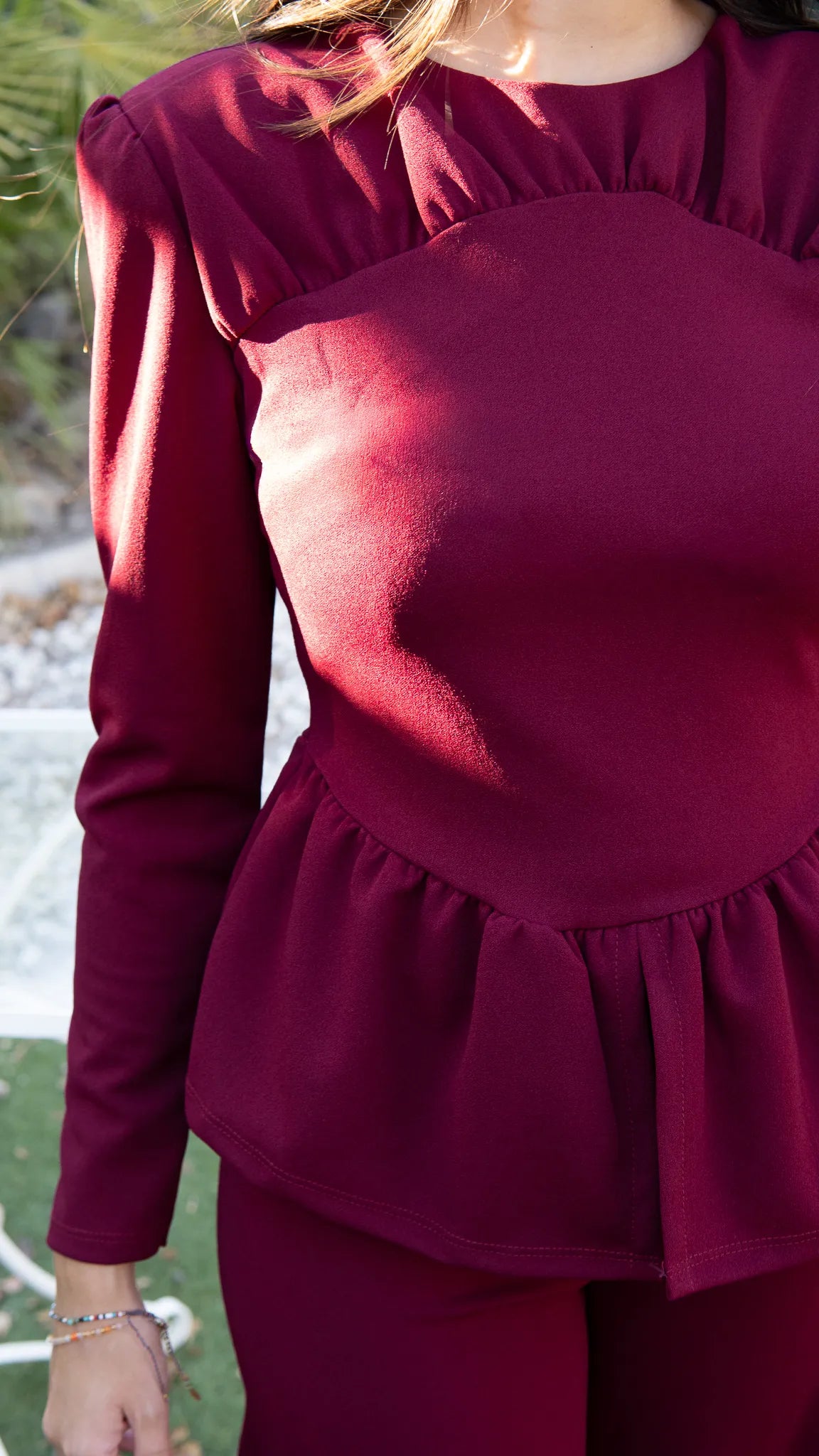 CONJUNTO NIZA BURDEOS