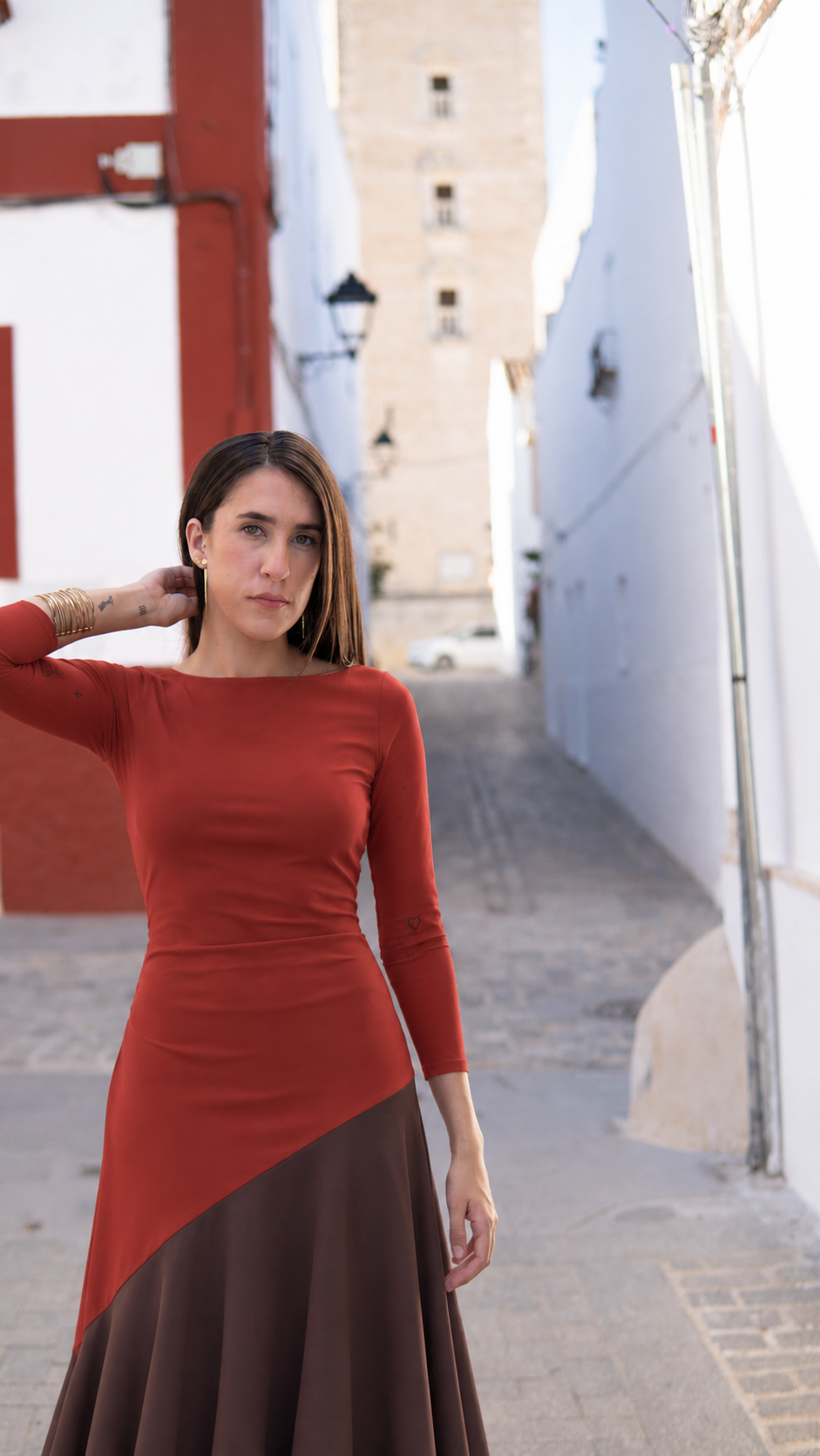 VESTIDO NAHIA NARANJA