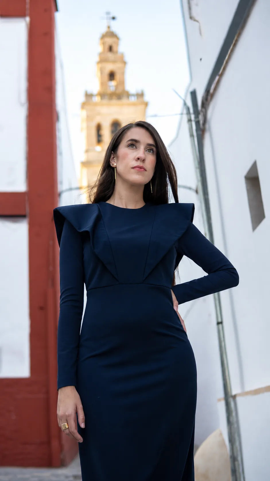 VESTIDO MARTINA AZUL MARINO