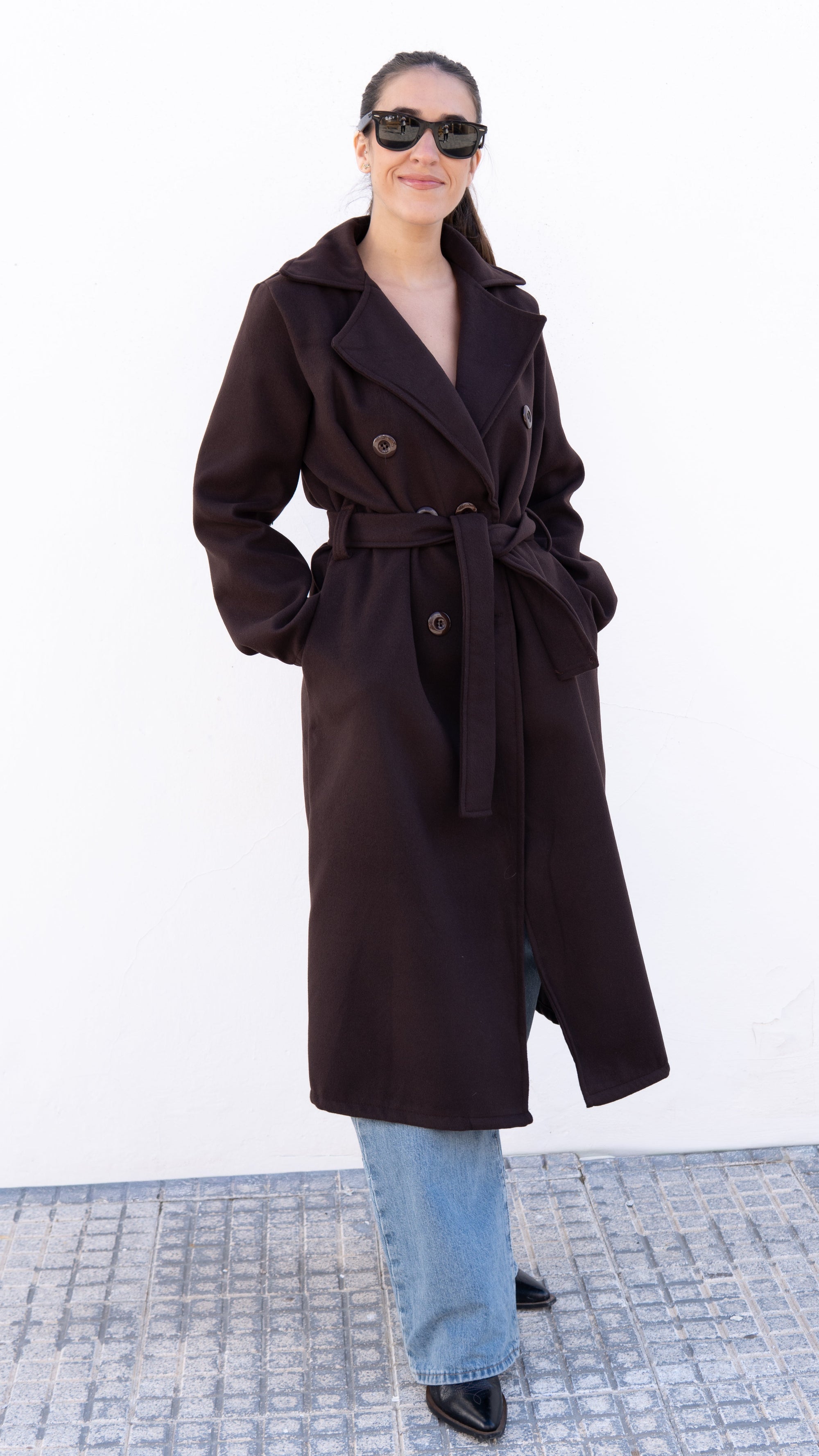 ABRIGO TRÉBOL MARRÓN CHOCOLATE - LEMONÉ