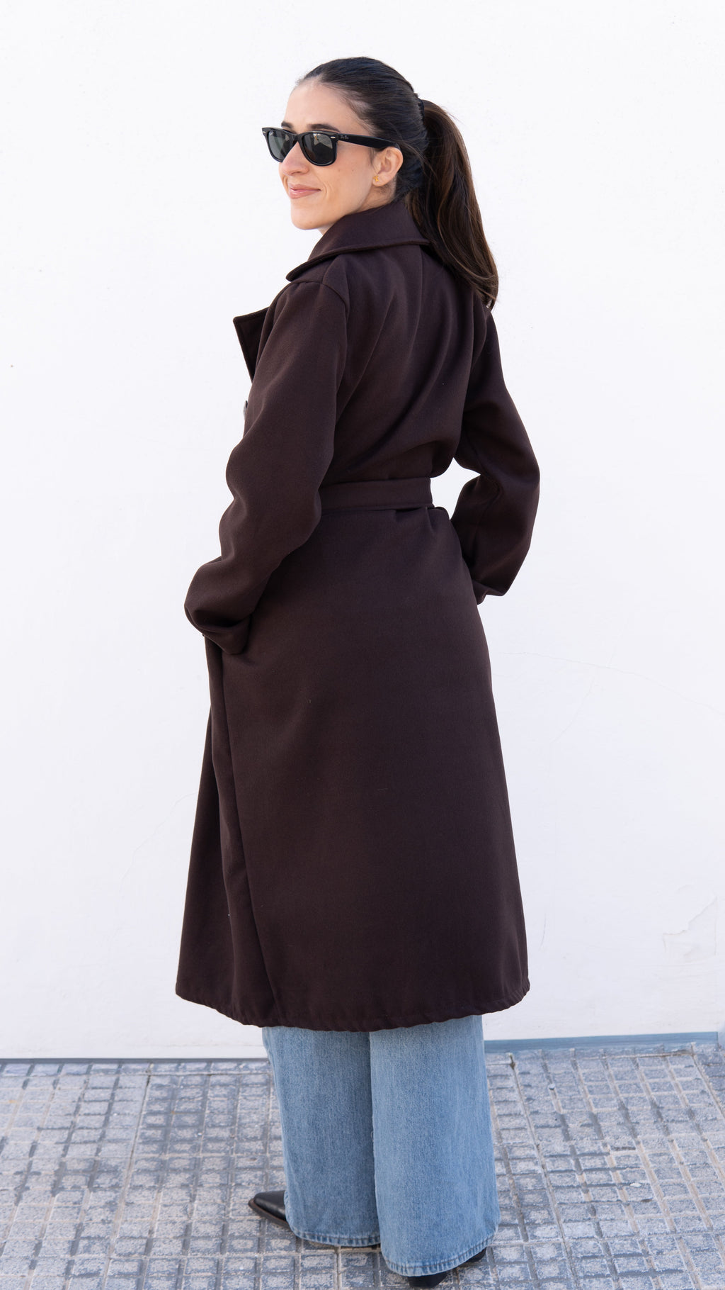 ABRIGO TRÉBOL MARRÓN CHOCOLATE - LEMONÉ