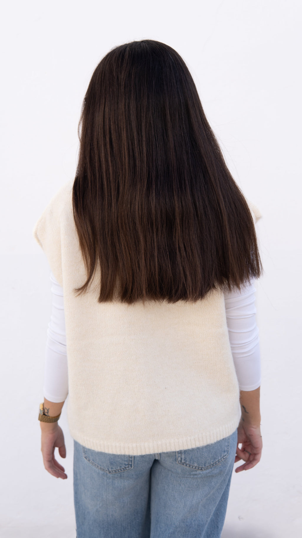 CHALECO GHANA CREMA - LEMONÉ