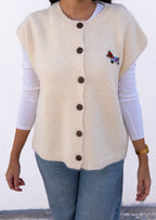 CHALECO GHANA CREMA - LEMONÉ