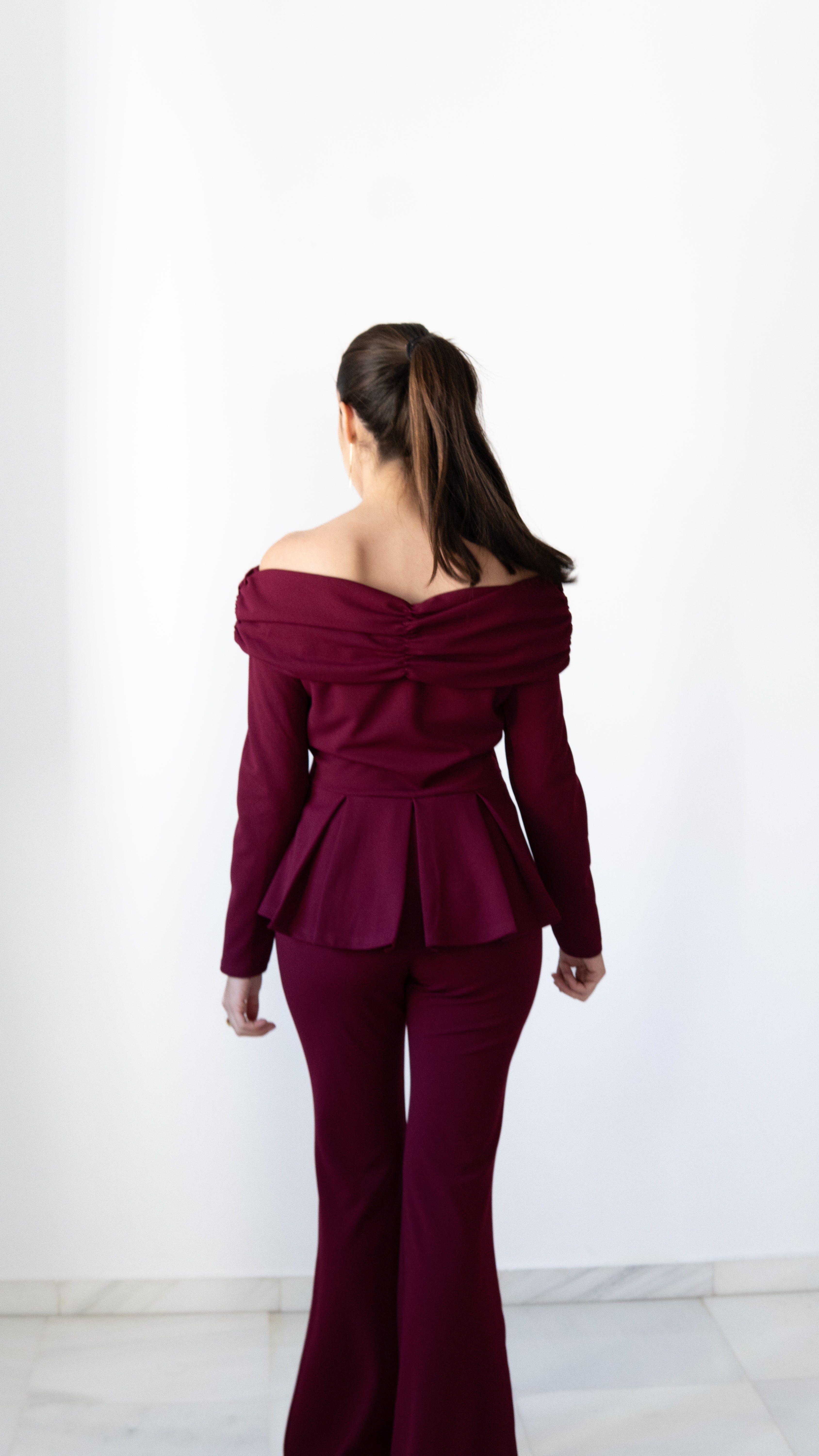 CONJUNTO MAGNOLIA BURDEOS - LEMONÉ