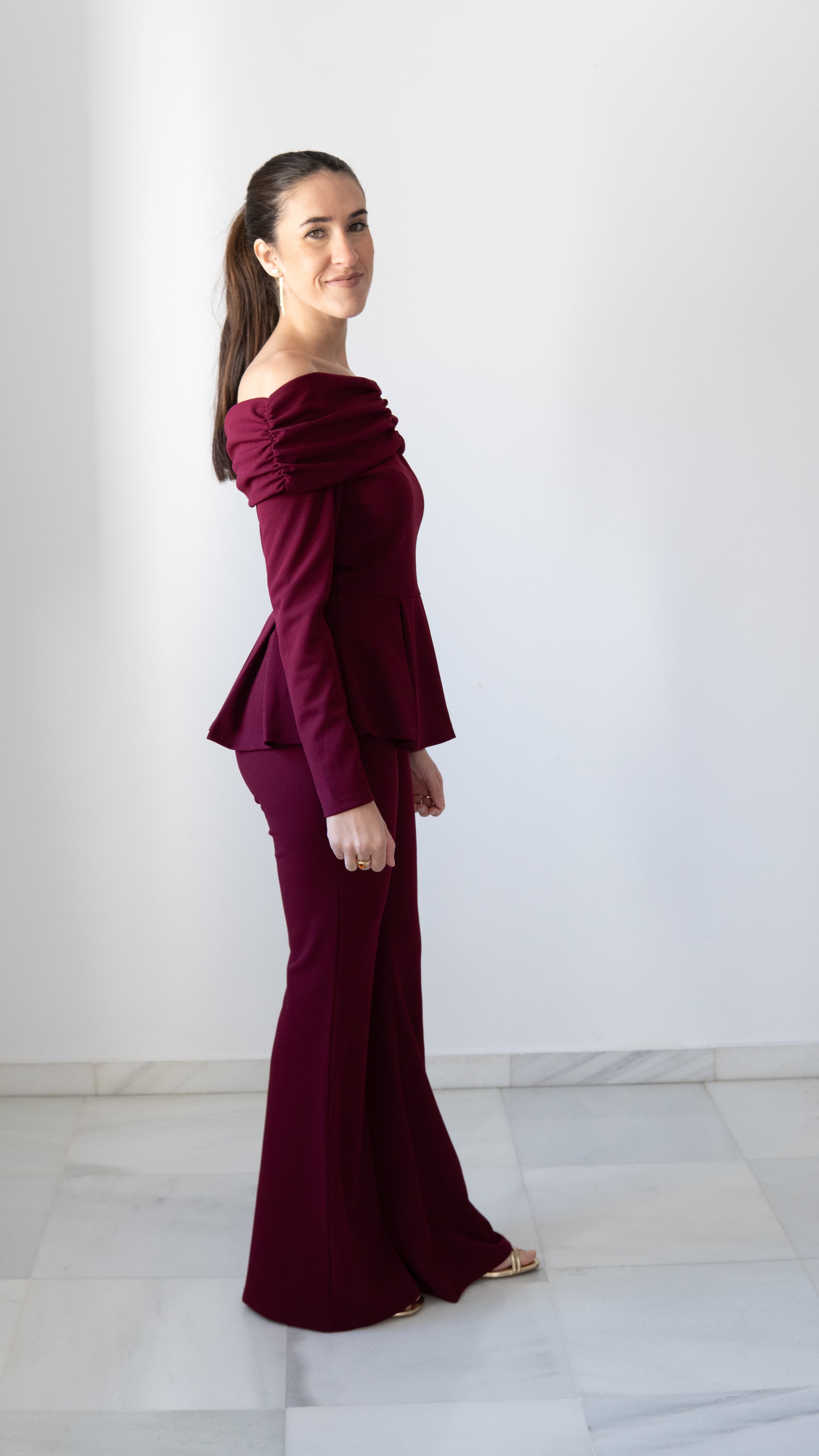 CONJUNTO MAGNOLIA BURDEOS - LEMONÉ