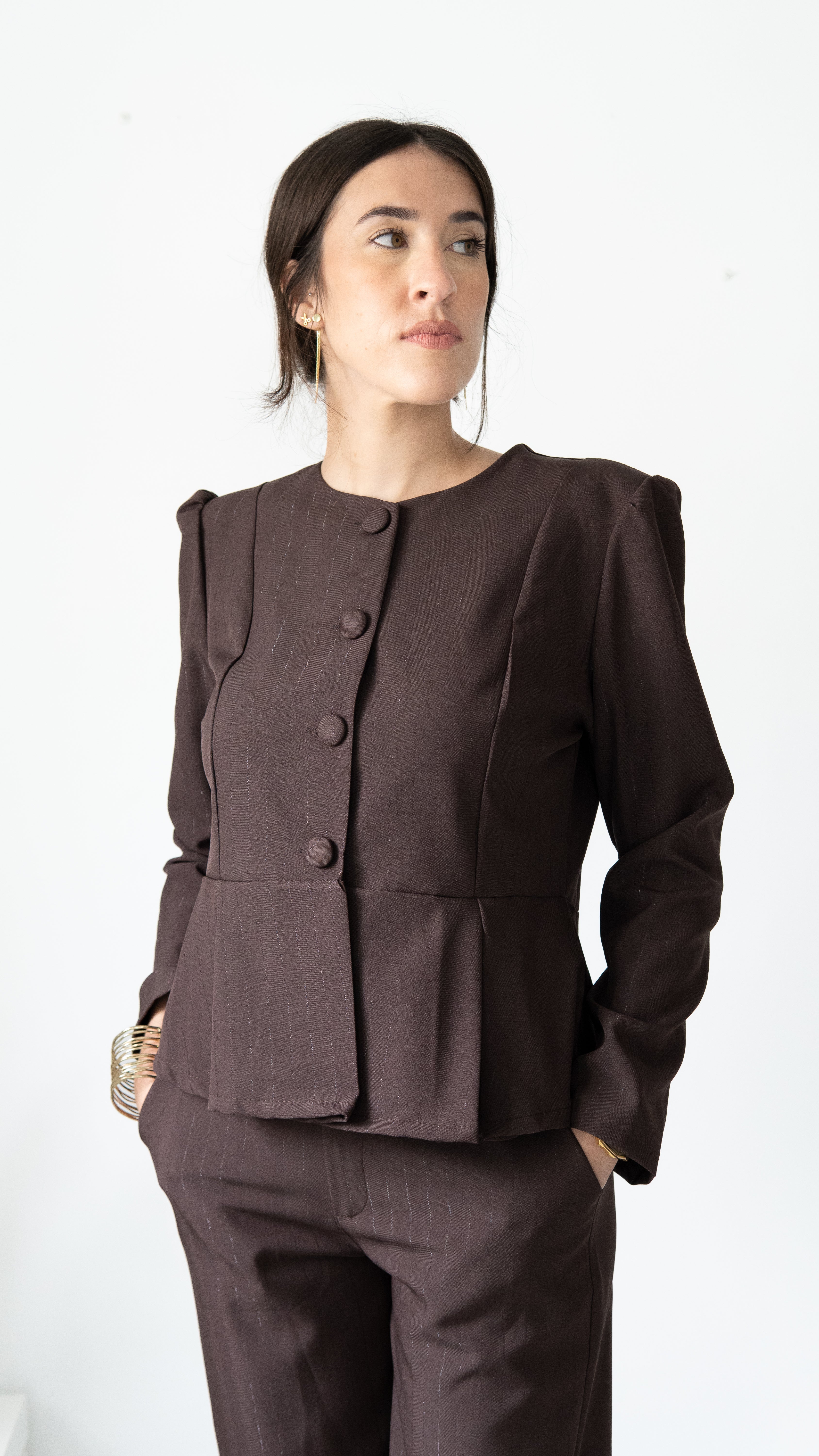 CONJUNTO NIZA MARRÓN - LEMONÉ