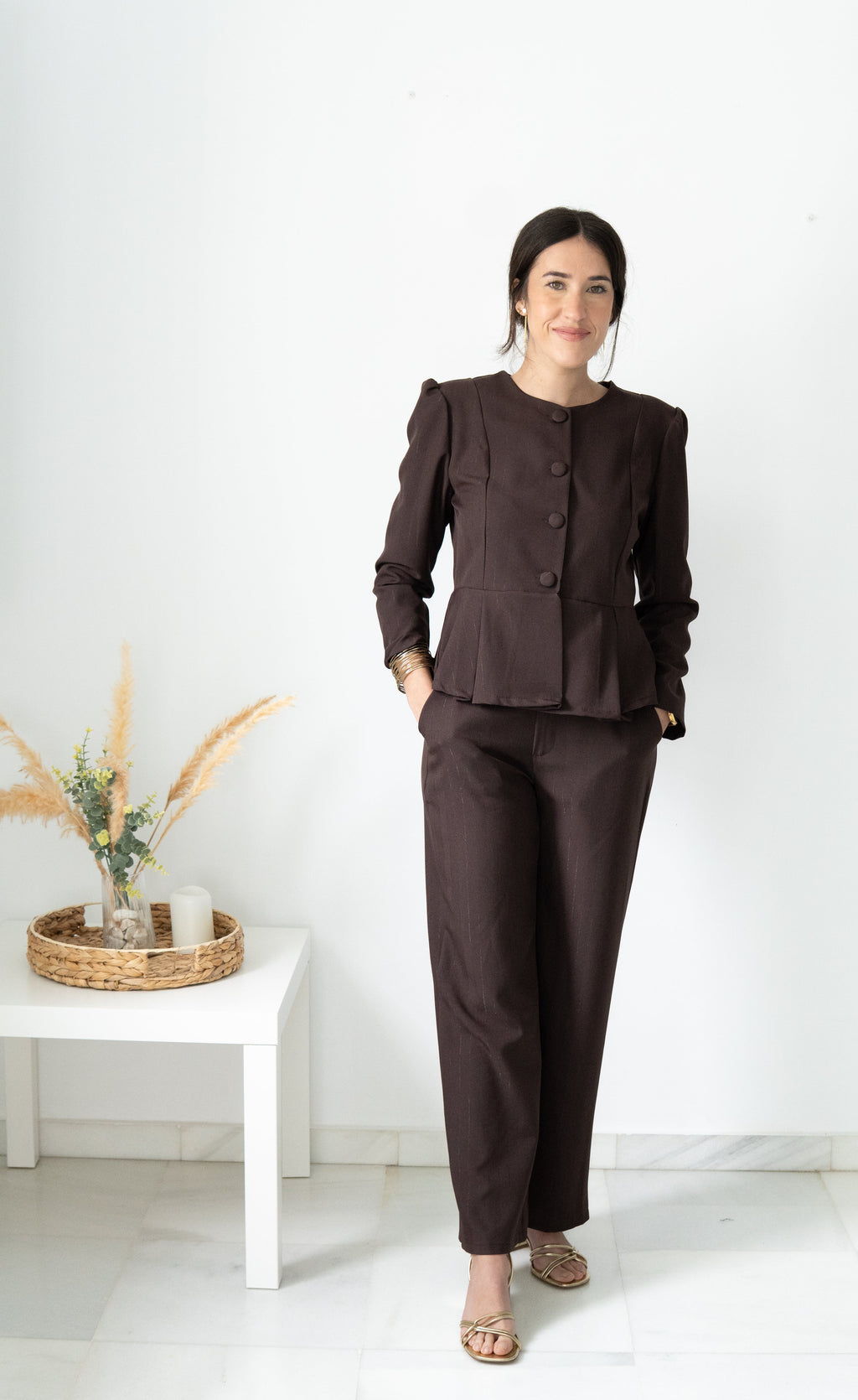 CONJUNTO NIZA MARRÓN - LEMONÉ