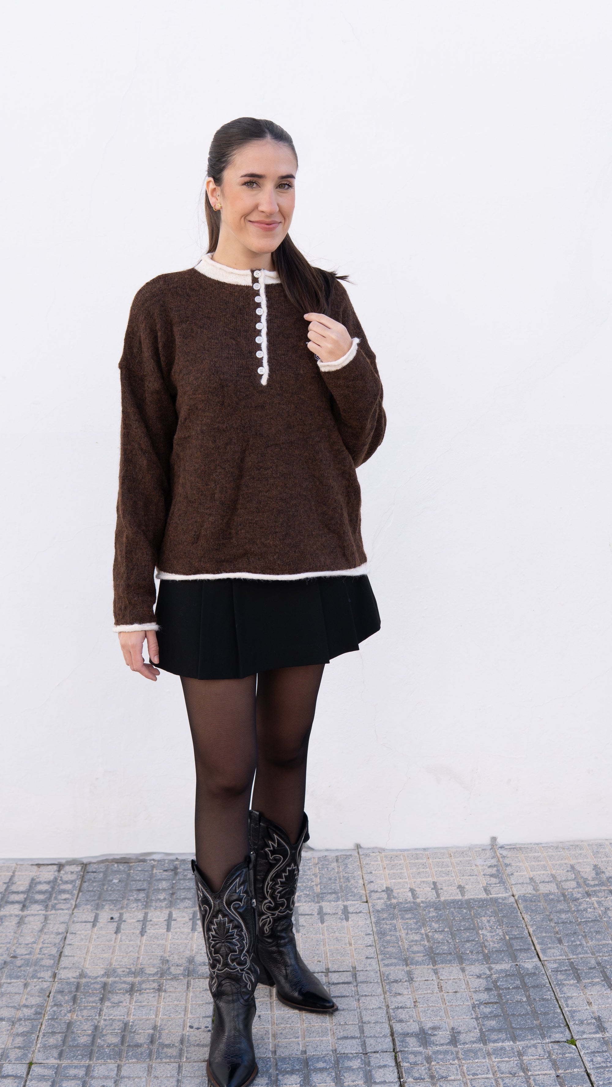 JERSEY BLUMA MARRÓN - LEMONÉ