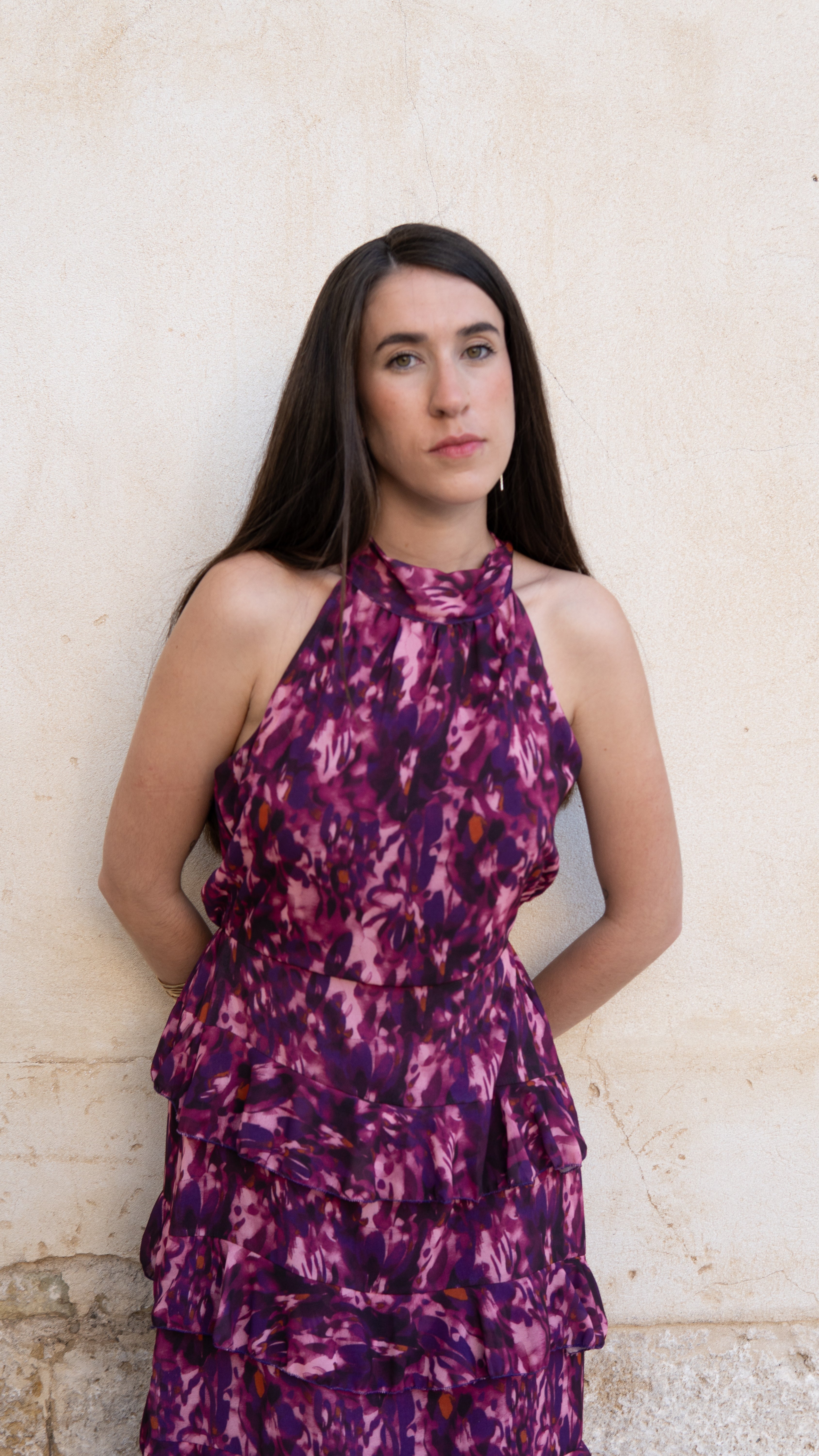 VESTIDO ACUARELA BUGANVILLA - LEMONÉ