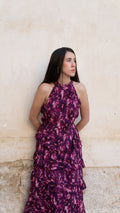 VESTIDO ACUARELA BUGANVILLA - LEMONÉ