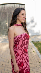 VESTIDO CARMESÍ - LEMONÉ