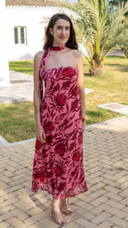 VESTIDO CARMESÍ - LEMONÉ