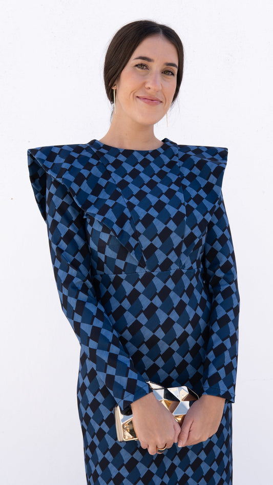 VESTIDO ROMBOS - LEMONÉ