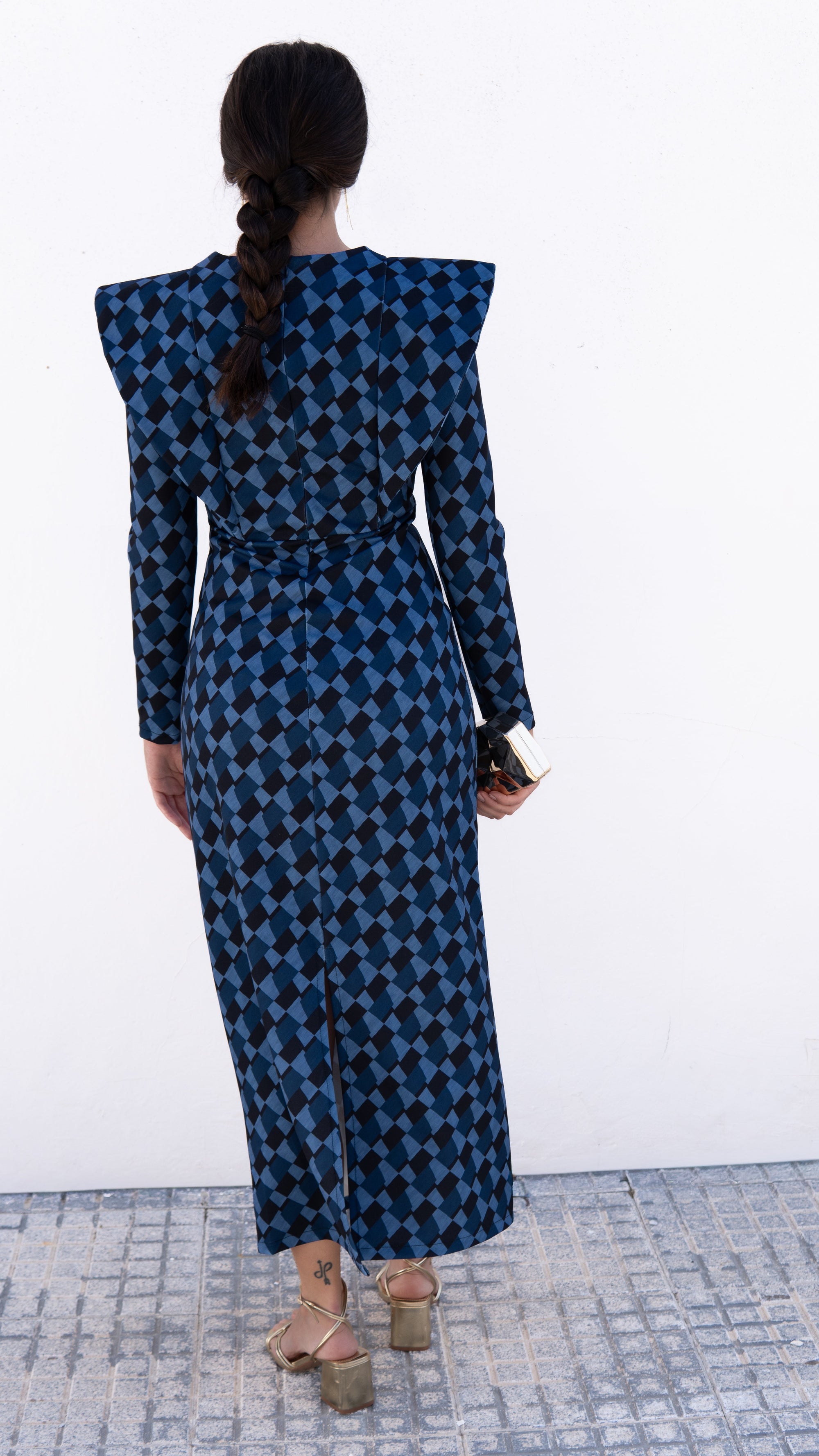 VESTIDO ROMBOS - LEMONÉ