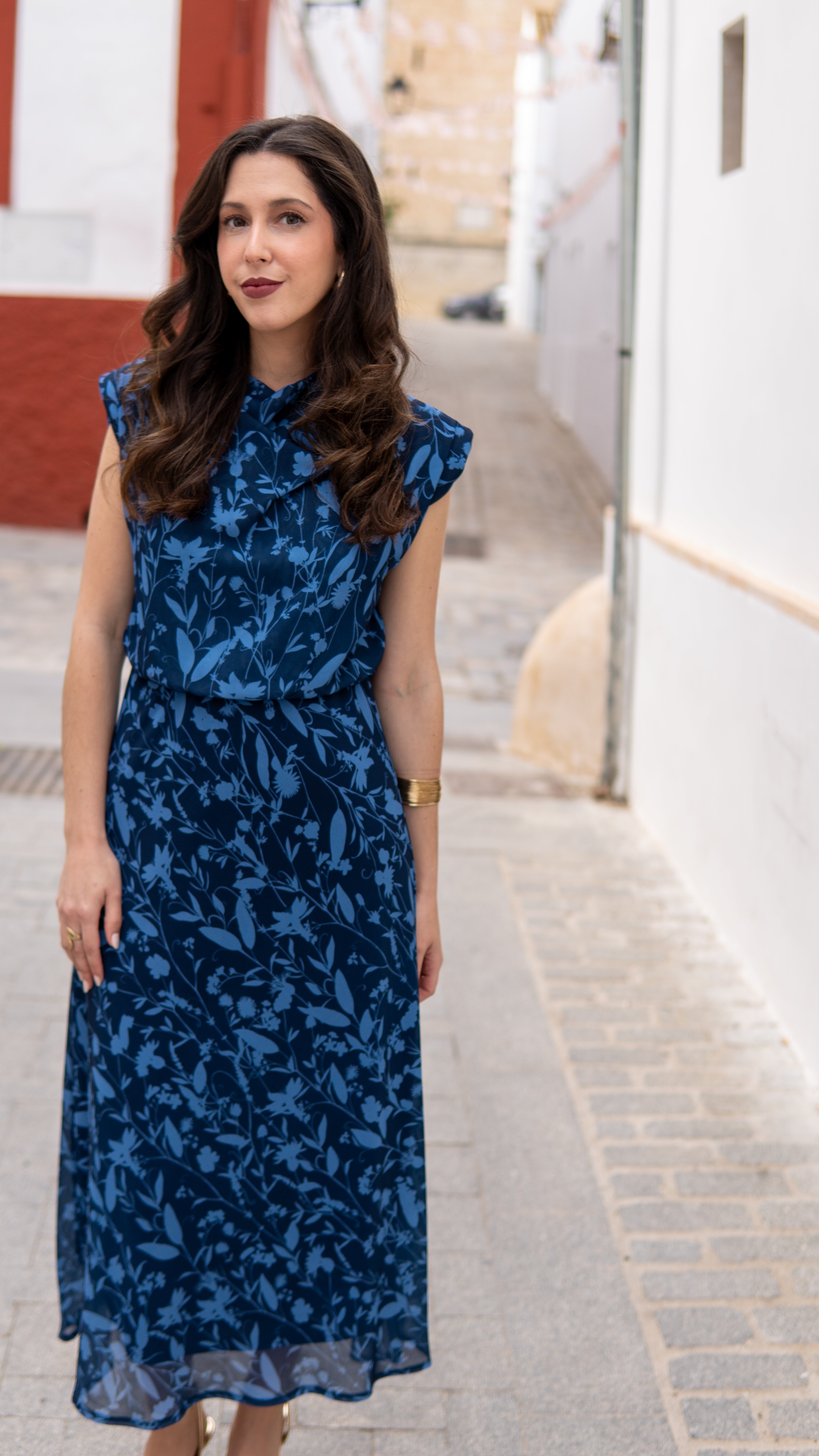VESTIDO SOFÍA AZUL - LEMONÉ