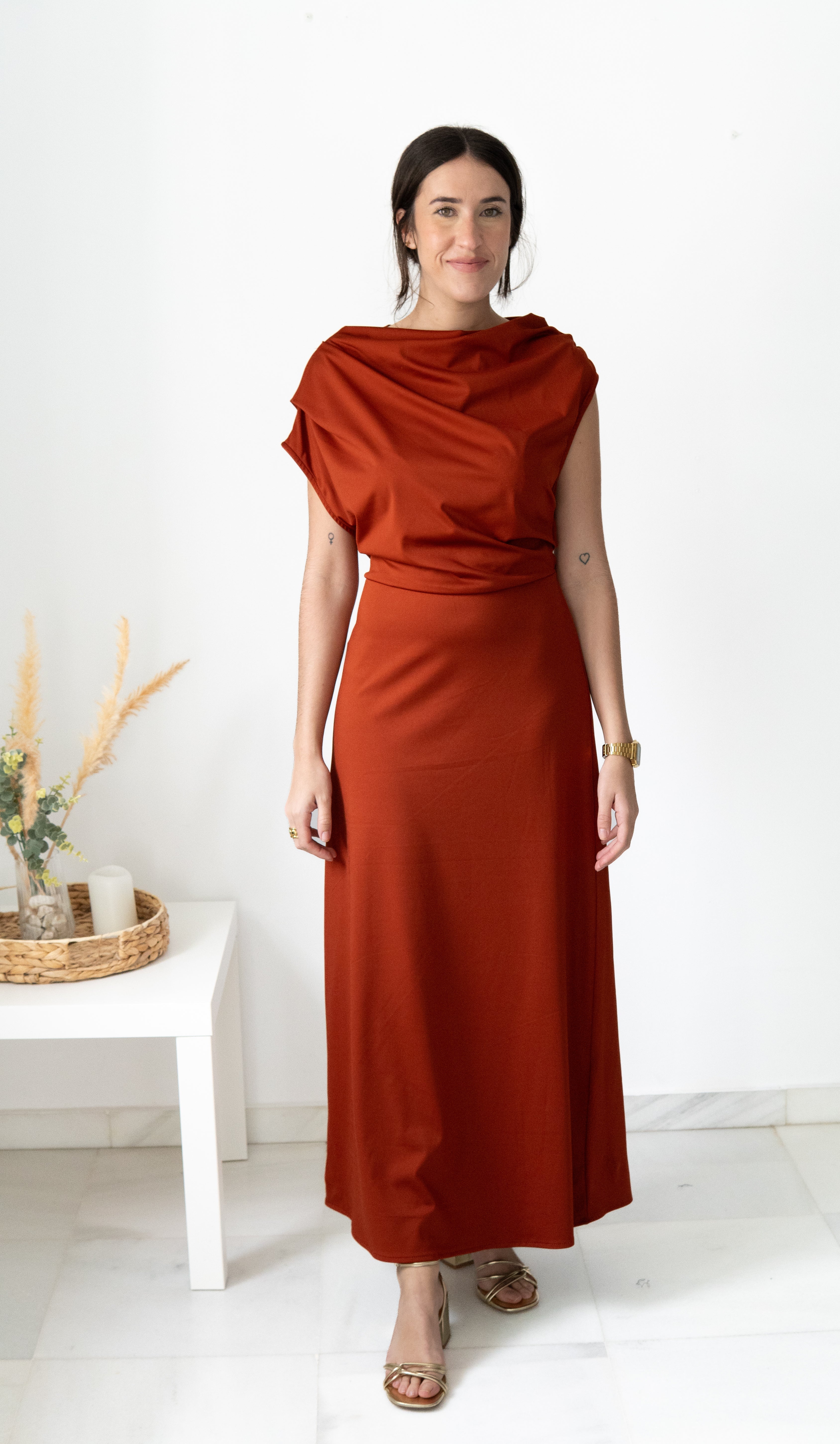 VESTIDO TEJA - LEMONÉ