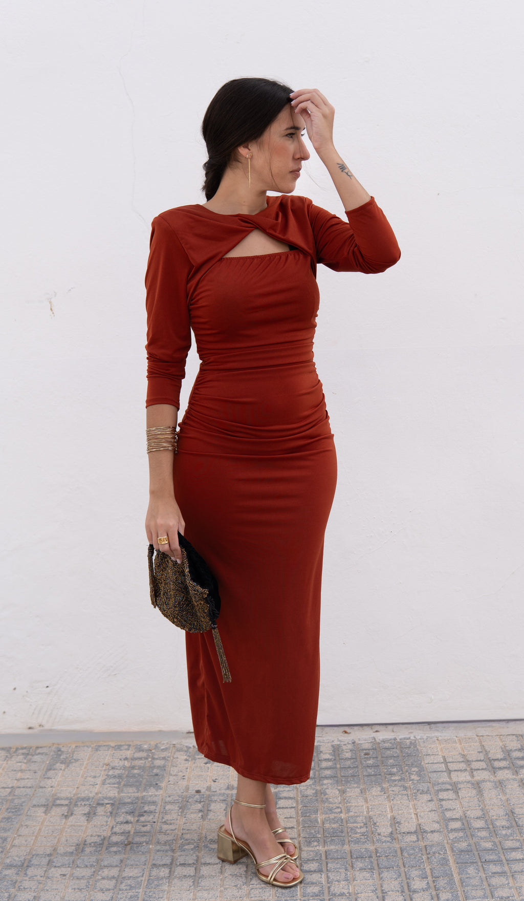 VESTIDO TEJA - LEMONÉ