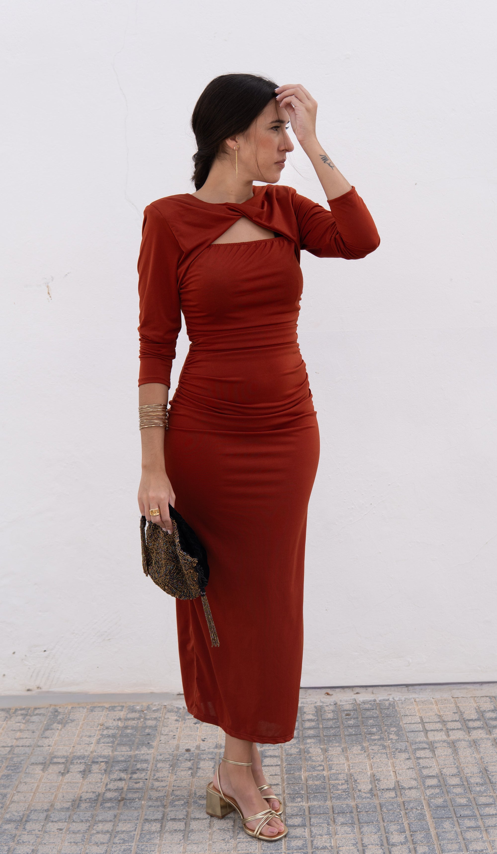 VESTIDO TEJA - LEMONÉ